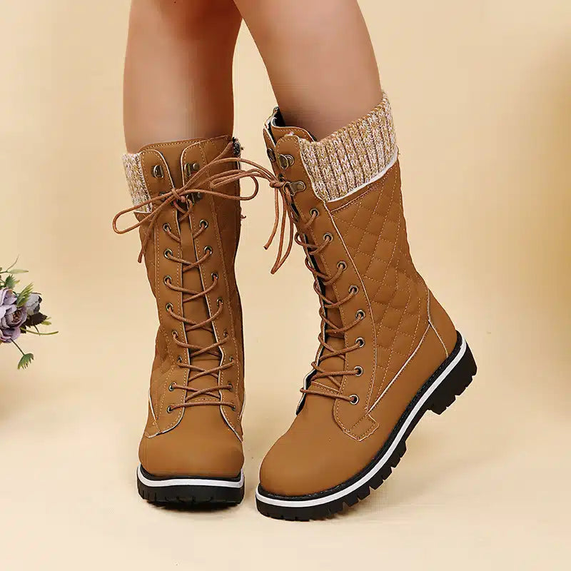Bottes à Semelles Orthopédiques pour Femme – Confort et Élégance au Quotidien