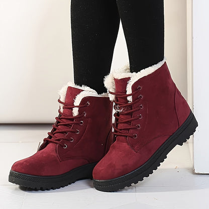 Bottines Femme Légères Chaudes Polyvalentes 5 Coloris