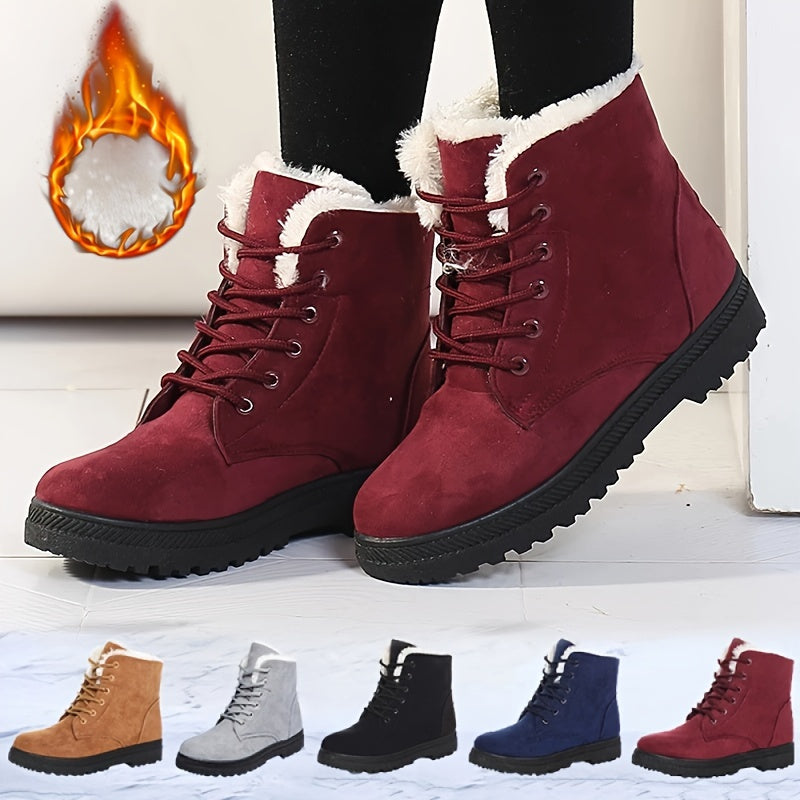 Bottines Femme Légères Chaudes Polyvalentes 5 Coloris