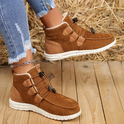 Bottes de Sport Doublées de Polaire – Chaussures d'Hiver Chaudes et Durables
