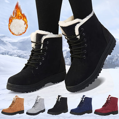 Bottines Hiver HOLA Femme Semelle Épaisse 5 Coloris
