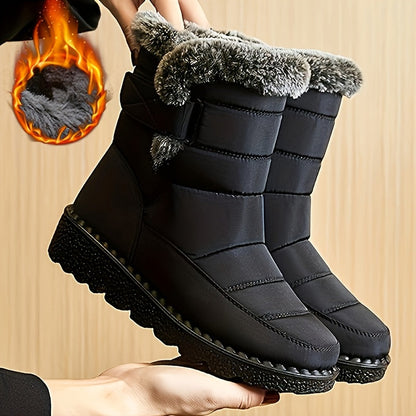 Bottes Neige Femme Plateforme Doublure Chaude 5 Coloris