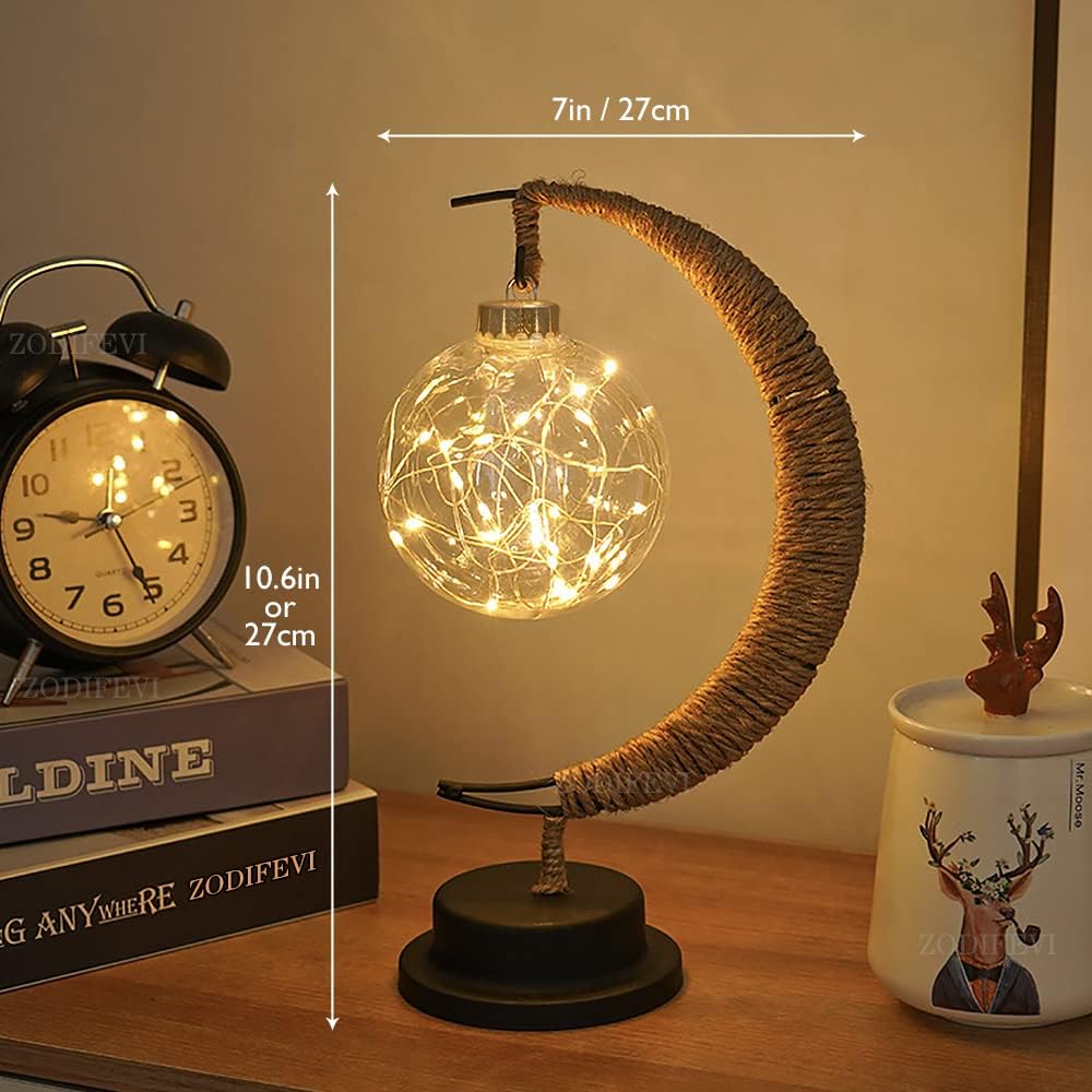Lampe LED en forme de croissant