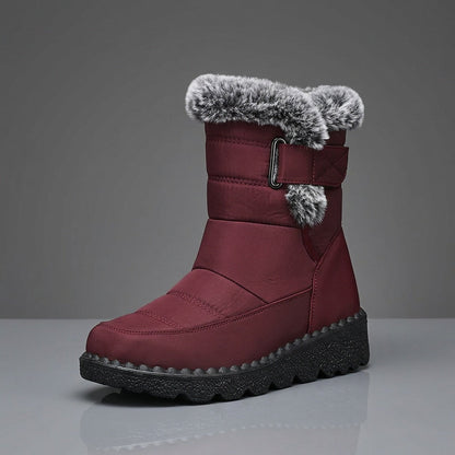 Bottes Neige Femme Plateforme Doublure Chaude 5 Coloris
