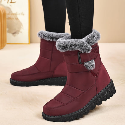 Bottes Neige Femme Plateforme Doublure Chaude 5 Coloris