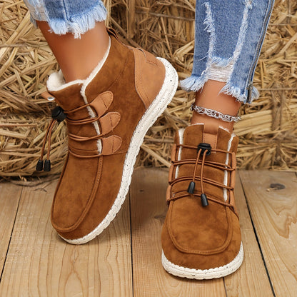 Bottes de Sport Doublées de Polaire – Chaussures d'Hiver Chaudes et Durables