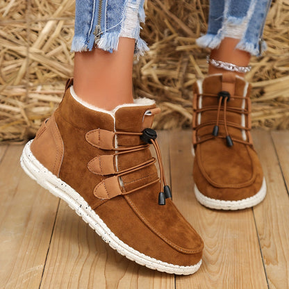Bottes de Sport Doublées de Polaire – Chaussures d'Hiver Chaudes et Durables