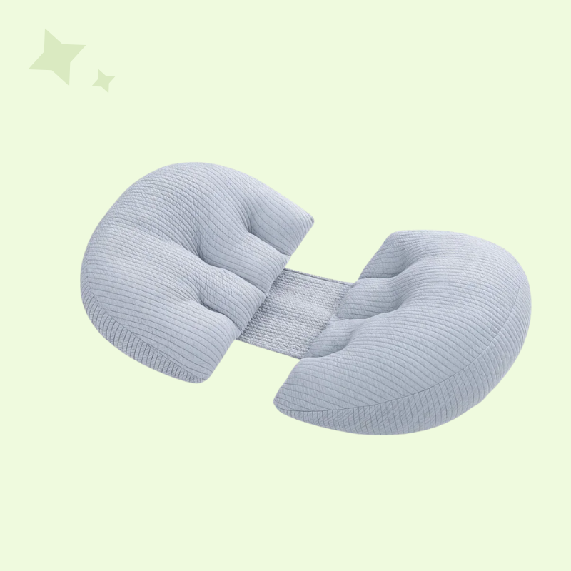 Oreiller de Maternité Ergonomique – Soutien Latéral et Confort Total pour un Sommeil Réparateur