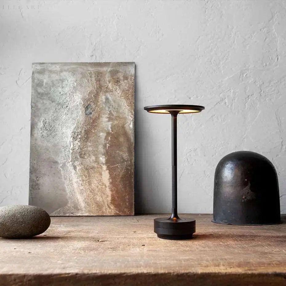 Lampe de chevet élégante sans fil – Lampe de table design sans câble pour une décoration maison raffinée et lumineuse