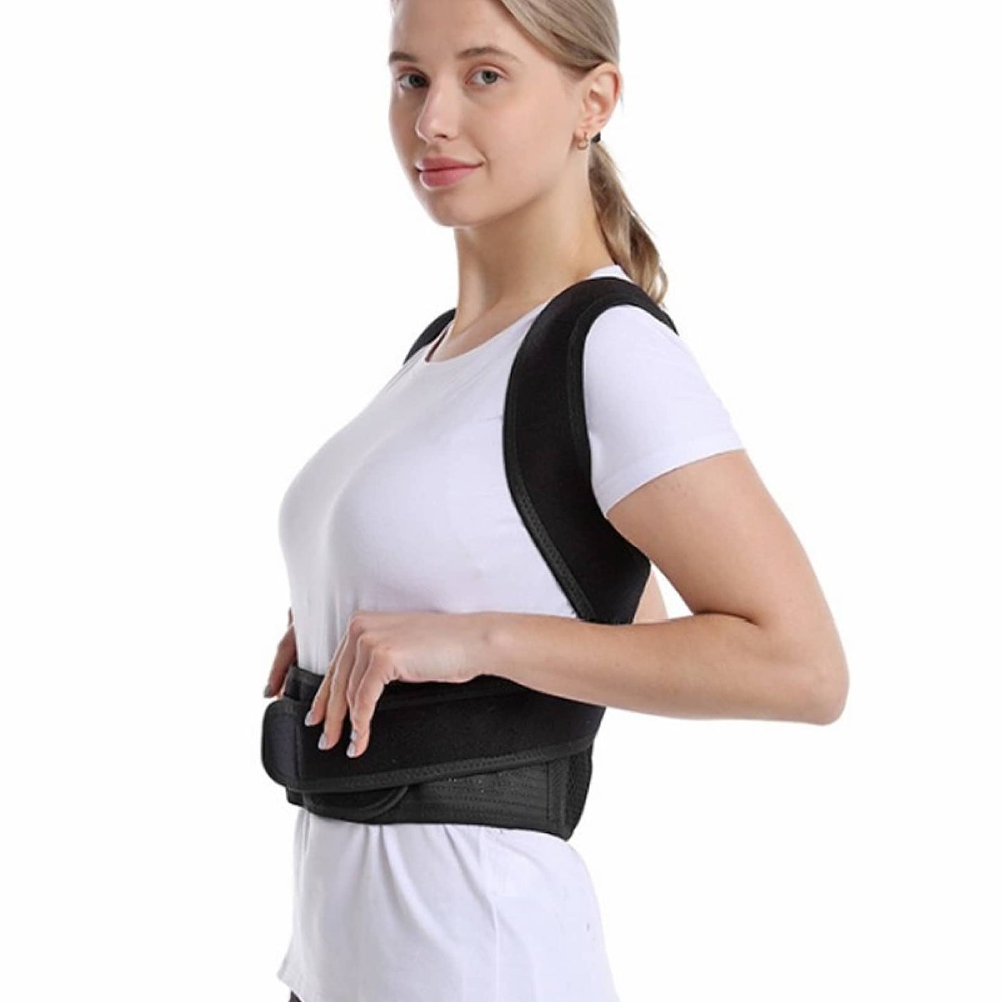 Corset Orthopédique à Lanières Réglables – Soulagez Votre Dos et Redressez Votre Posture Naturellement