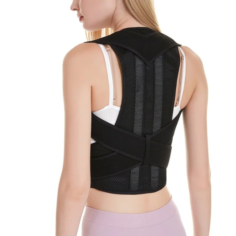 Gilet Orthopédique Correcteur de Posture pour Adulte – Soutien Lombaire et Soulagement des Douleurs Musculaires