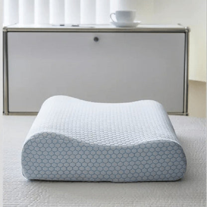 Oreiller Orthopédique Ergonomique en Mousse – Soutien Cervical et Confort Absolu