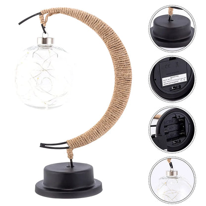 Lampe LED en forme de croissant