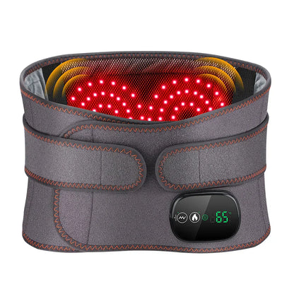 Ceinture 3-en-1 ThermoRelief Pro™ – Chaleur Infrarouge, Massage et Soutien Lombaire