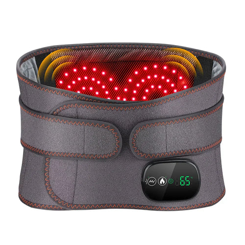 Ceinture 3-en-1 ThermoRelief Pro™ – Chaleur Infrarouge, Massage et Soutien Lombaire