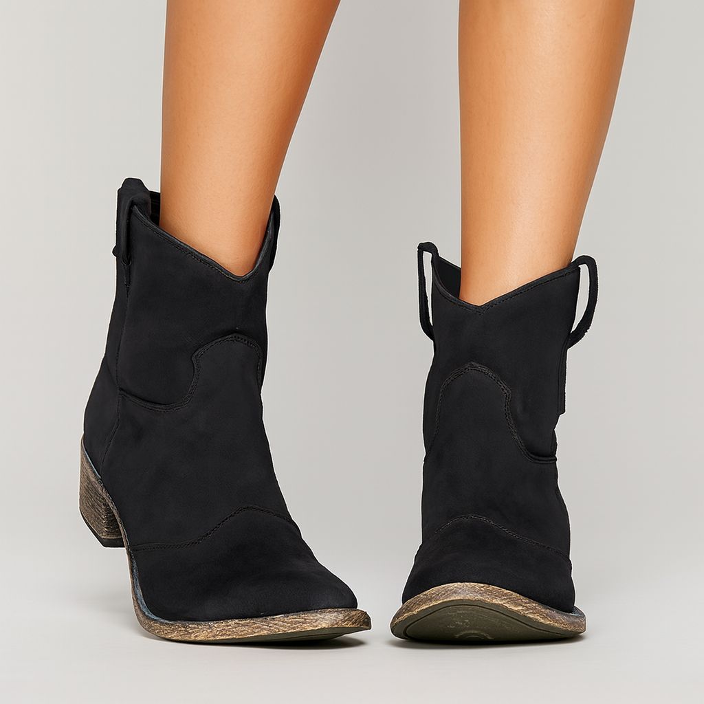 Bottes Cozy Chic en Daim – Élégance et Confort au Quotidien