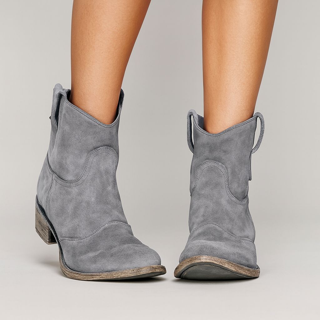 Bottes Cozy Chic en Daim – Élégance et Confort au Quotidien