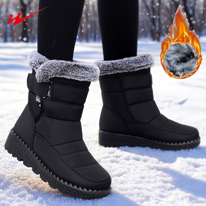 Bottes Neige Femme Plateforme Doublure Chaude 5 Coloris