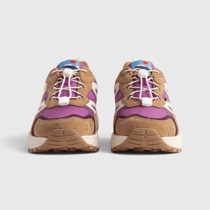 Baskets Techniques Mauve Femme Durables Confort