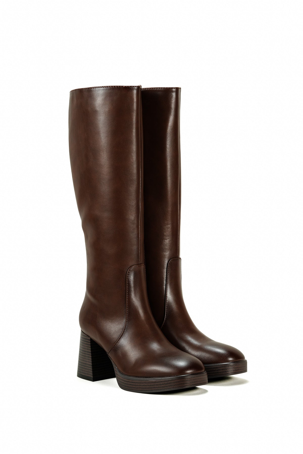 Bottines Erika Marron Femme Hiver