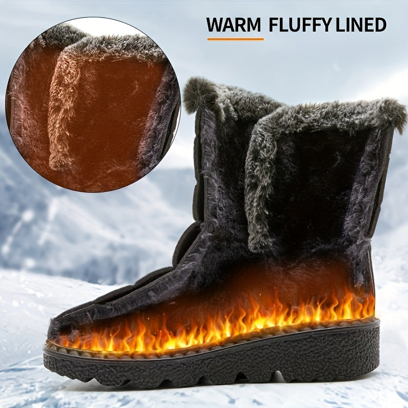 Bottes Neige Femme Plateforme Doublure Chaude 5 Coloris
