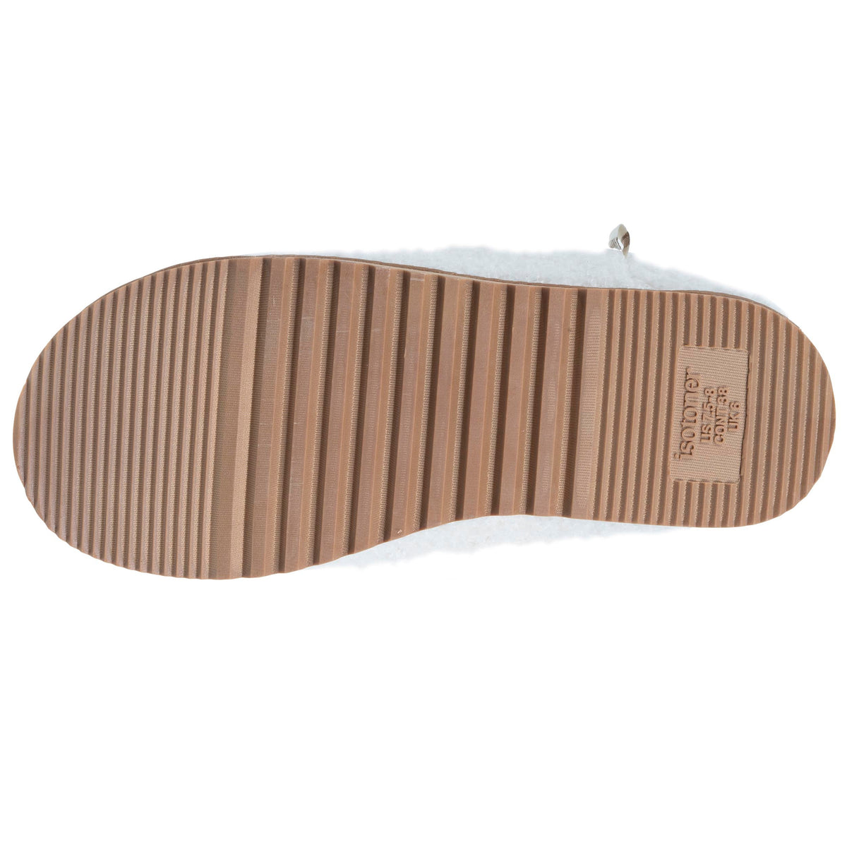 Chaussons Bottillons Femme Ivoire Fourrure Sherpa