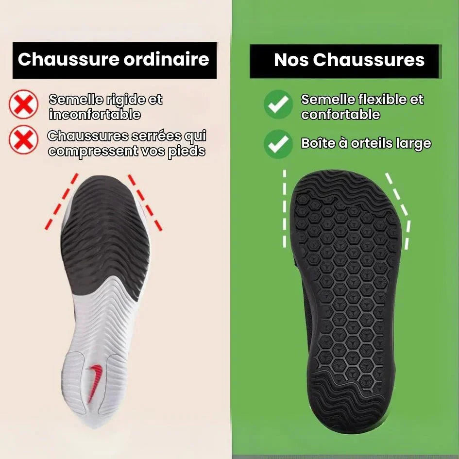 Chaussures Anatomiques Large | Hallux Valgus