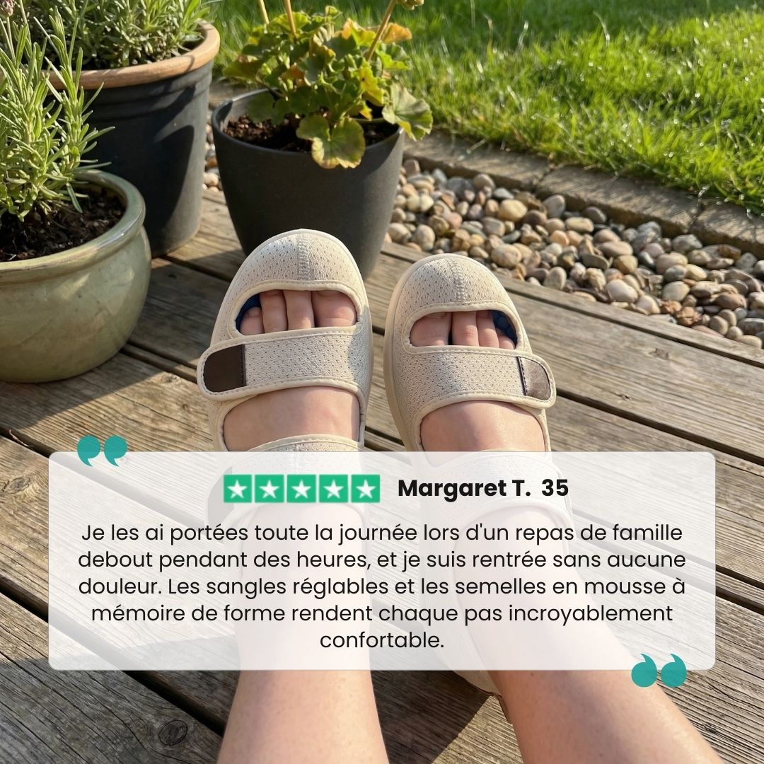 Chaussures Orthopédiques Ouvertes pour l'été