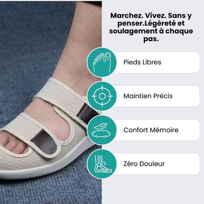 Chaussures Orthopédiques Ouvertes pour l'été