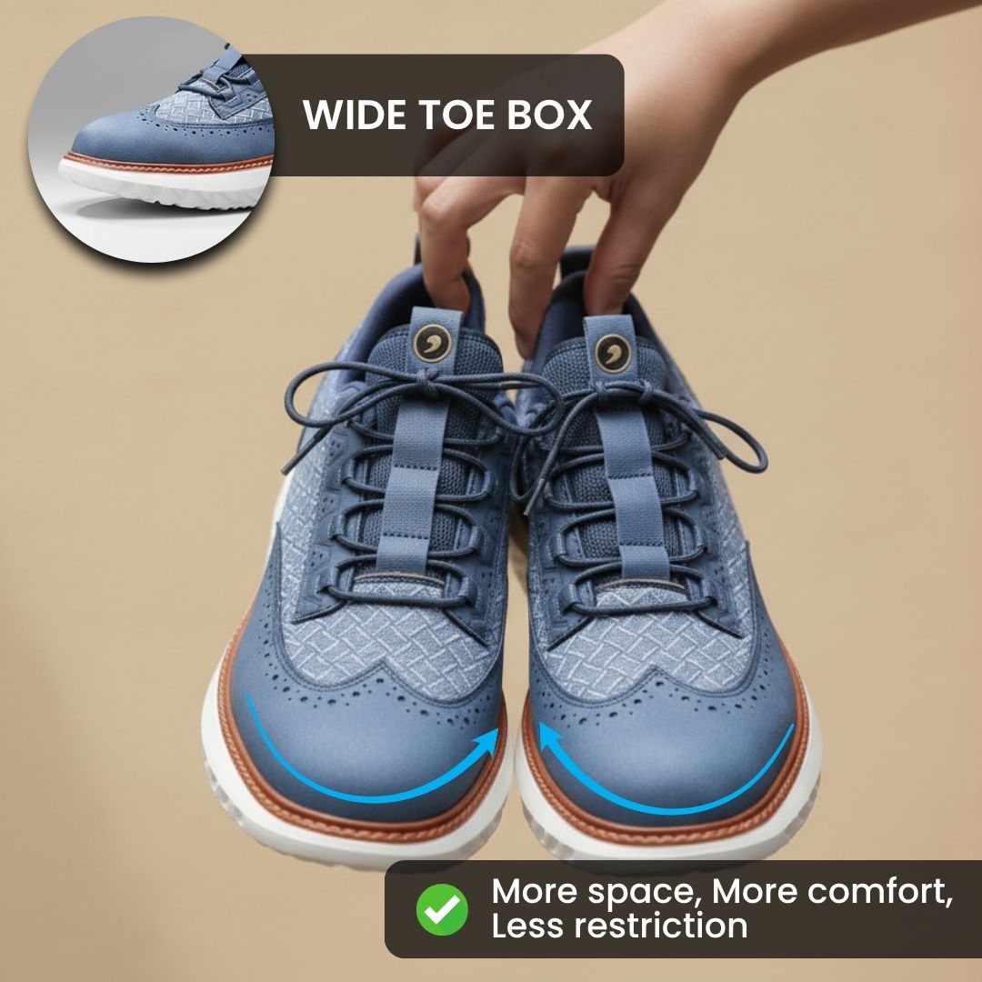 Chaussures Oxford Pro Homme Marche Sans Douleur