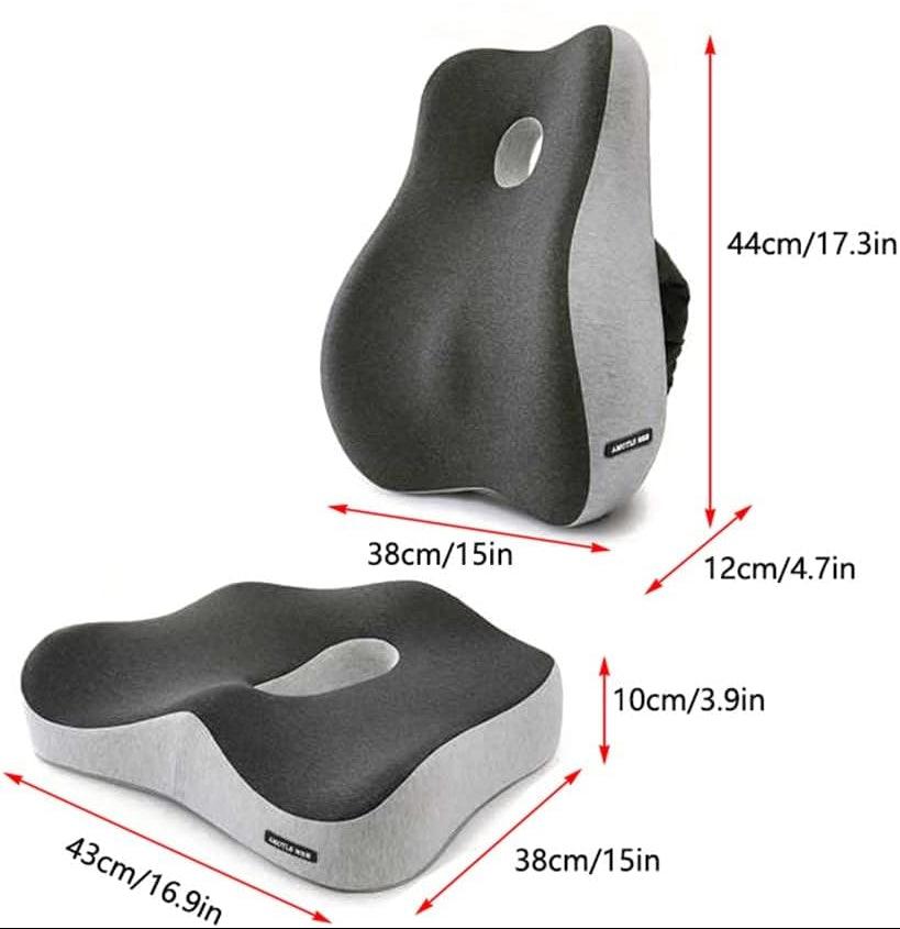 Coussin Ergonomique pour Chaise – Soutien Dorsal Ciblé &amp; Confort Premium