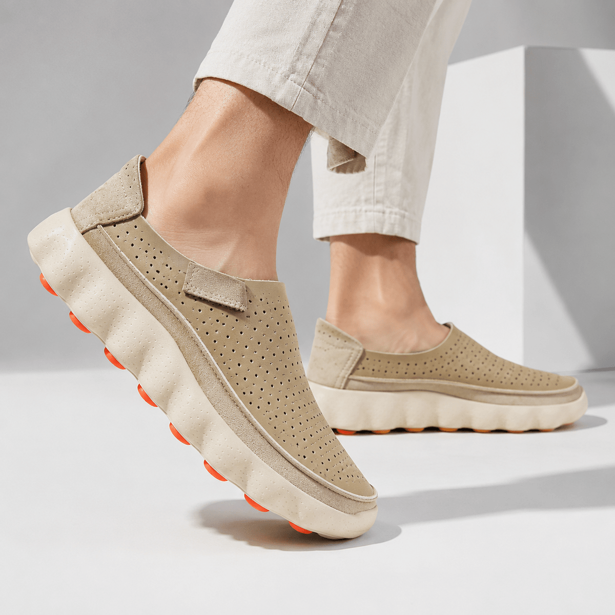 Mocassins Fennaro Pod Femme Confort 2 Coloris