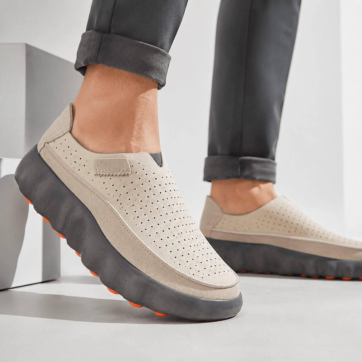 Mocassins Fennaro Pod Femme Confort 2 Coloris