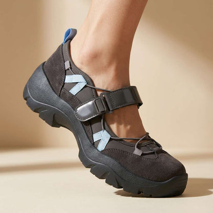 Mocassins Velina Femme Confort Fermeture Velcro