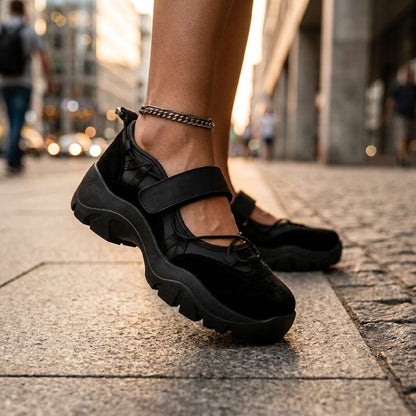 Mocassins Velina Femme Confort Fermeture Velcro