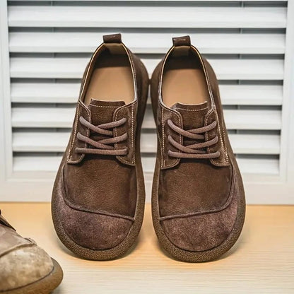 Oxfords Léo Homme Daim Léopard Confort Élégance