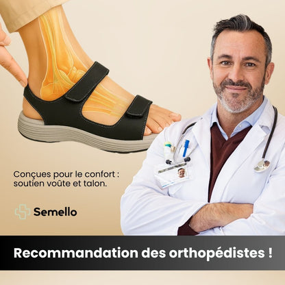 Sandales à confort orthopédique pour femme