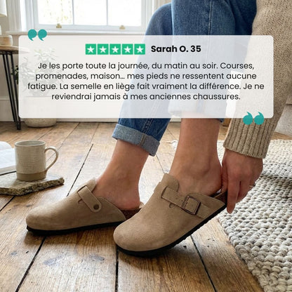 Sandales Femme en Liège – Amorti Naturel & Soutien