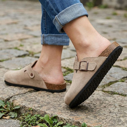 Sandales Femme en Liège – Amorti Naturel & Soutien