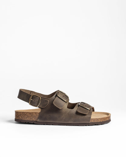 Sandales Homme Marron Clair Confort Été