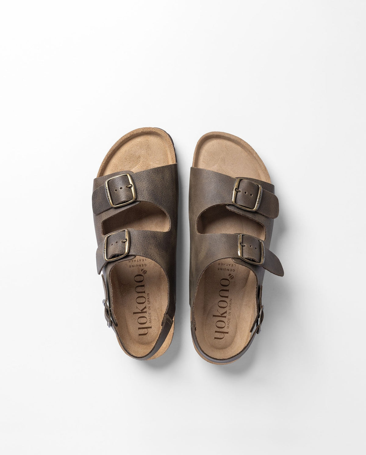 Sandales Homme Marron Clair Confort Été